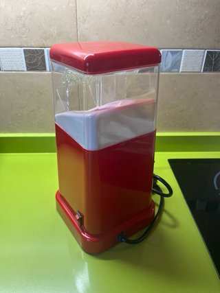 Máquina de Palomitas Vintage Roja