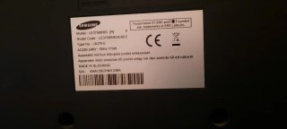 Televisor Samsung LCD 37 Negro