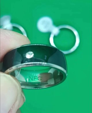 ANILLO NFC CON CIRCONITA TALLA 10.