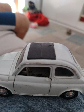 Modellino Fiat 500 Polistil Scala 1:25