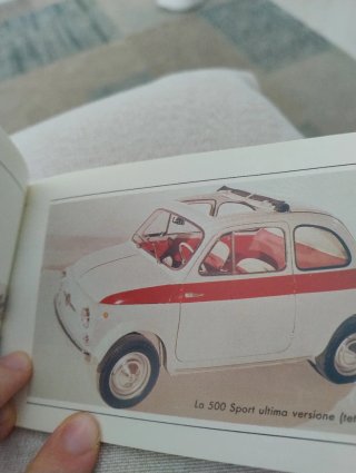 Modellino Fiat 500 Polistil Scala 1:25
