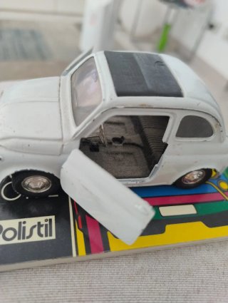 Modellino Fiat 500 Polistil Scala 1:25