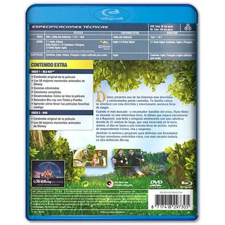 ENREDADOS Bluray + DVD (Disney, Animación)
