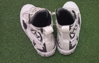 Converse UNT1TL3D Script Print Blancas T42-43