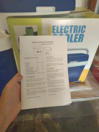 Nevera portátil eléctrica 12V. Hasta el 19/09