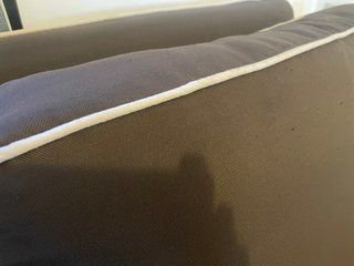 Sofá cama 150cm marrón