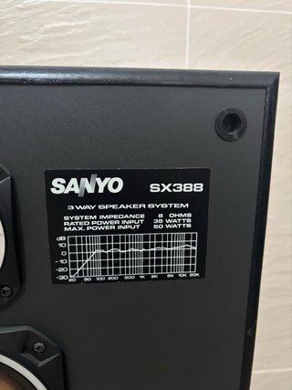Altavoces Sanyo SX388