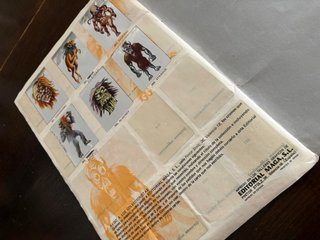 Álbum Cromos Historia-Ficción COMPLETO