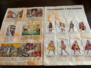 Álbum Cromos Historia-Ficción COMPLETO