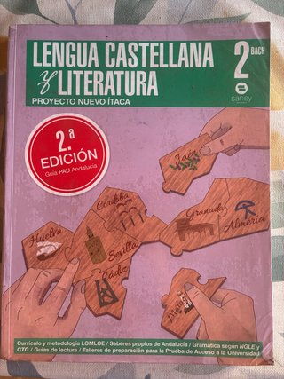 Libro lengua y literatura 2ª edicion andalucia