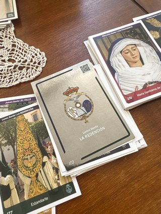 Pack 50 Cromos aleatorios Holy Cards Sevilla 2024