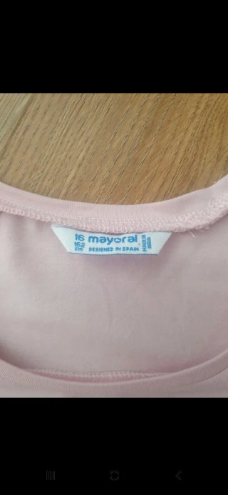 Camiseta Mayoral chica rosa