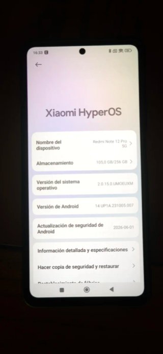 Xiaomi Redmi Note 12 Pro 5G Blu