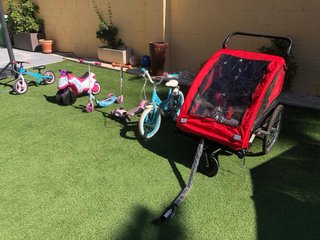 Remolque , bicis y patinetes