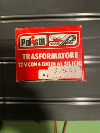 Trasformatore Polistil 12V A90B per Slot Car