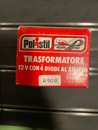 Trasformatore Polistil 12V A90B per Slot Car