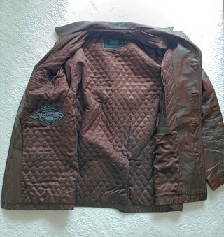 Chaquetón cuero búfalo Redskins L Medidas indicada