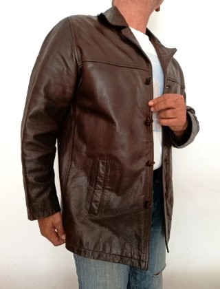 Chaquetón cuero búfalo Redskins L Medidas indicada