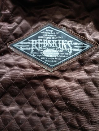 Chaquetón cuero búfalo Redskins L Medidas indicada