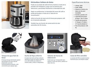 Cafetera Americana por Goteo Inteligente · NUEVA