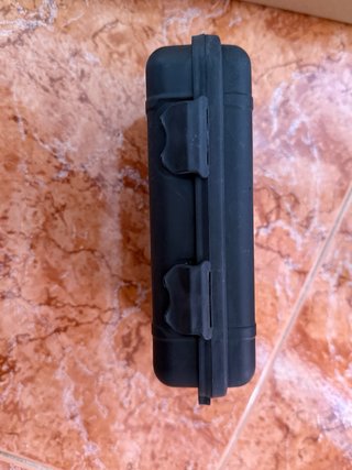 Caja Plástico Negra Impermeable Resistente