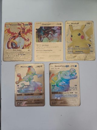 Lote Cartas Pokémon Metálicas
