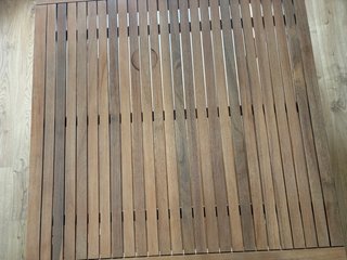 Mesa de jardín acacia Solaris Fix