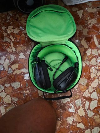Cascos Razer Blackshark V2 con funda