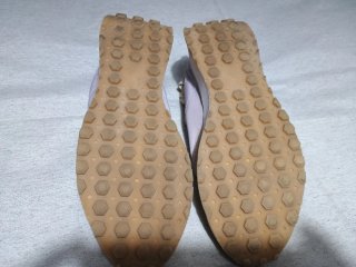 Zapatillas Beige y Moradas