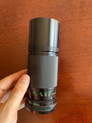 Canon FD 100-200mm zoom lens