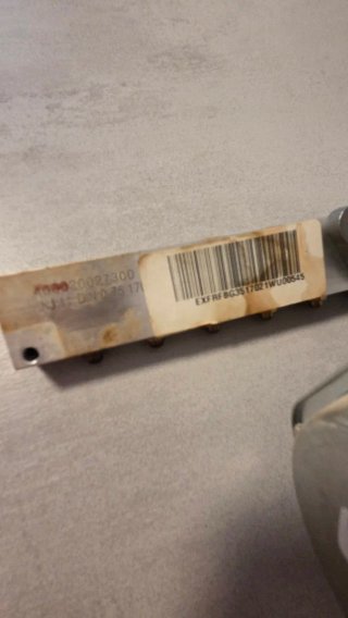 Ariston colector o rampa de gas