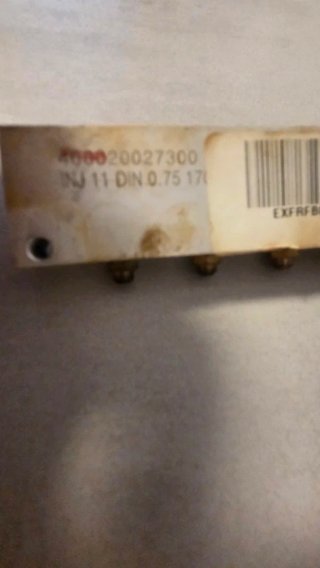 Ariston colector o rampa de gas