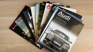 Colección de 12 revistas Audi 2005-2011