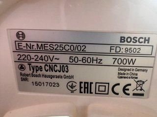 Licuadora Bosch