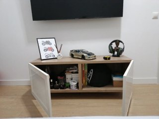 Mueble TV 120cm largo