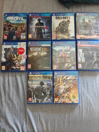 Lote Juegos PS4