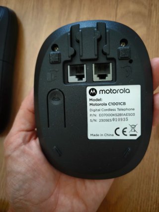 Telefono cordless Motorola C1001CB