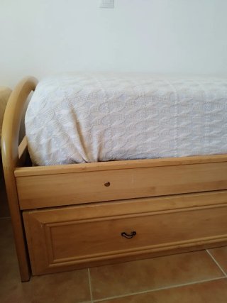 Estructura cama nido madera