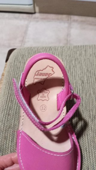 Menorquinas niña rosa Talla 32