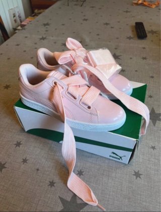 Zapatillas Puma Rosa Charol