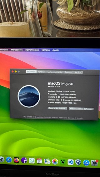 MacBook 12” 2017 8GB RAM Argento