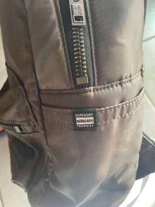 Zaino Superdry verde cachi