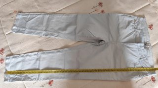 Pantalón Cortefiel azul grisáceo