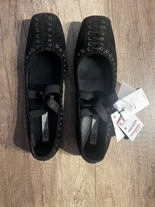 Bailarinas Zara Piel Negra
