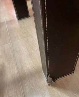 Mesa de comedor cristal y 4 sillas