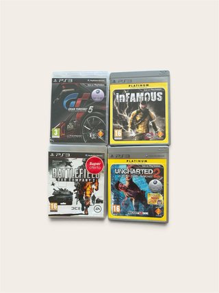 Pack 4 Juegos PS3.