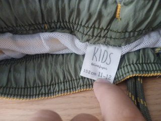 Bañador amarillo Talla 11-12 años