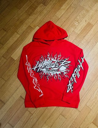 Felpa Hellstar Uomo Rossa