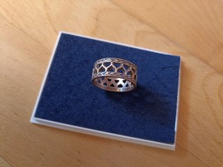 Anillo Plata Ley Kalevala Koru de temàtica Vikinga