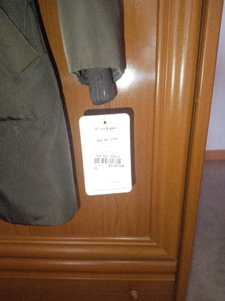 Chaquetón mujer marrón